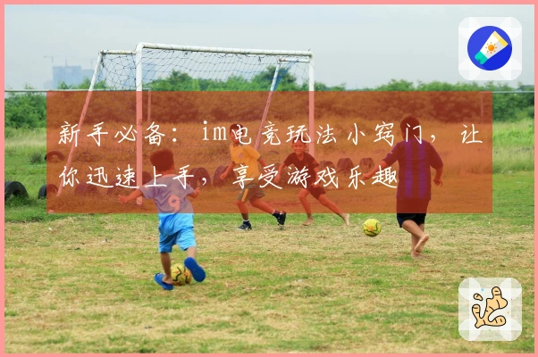新手必备：im电竞玩法小窍门，让你迅速上手，享受游戏乐趣
